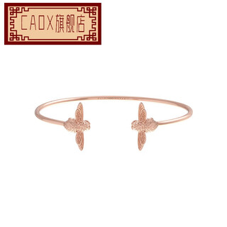 Caoxoliviaburton classic honeycomb bracelet women's little bee bracelet lover's knot bracelet jewelry 3d little bee bracelet obj16amb02