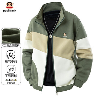 Paul frank cardigan sweater men's 2025 autumn new loose casual sports lapel casual jacket men's clothes