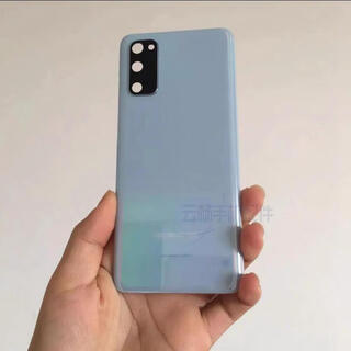 Others are suitable for samsung s20 original disassembly glass back cover s20+ s20ultra mobile phone back shell battery shell screen s20 floating oxygen blue pure original disassembly 99 new