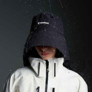 Kenmont sun hat women's rain-proof and uv-proof sun protection hat with large brim covering the face and absorbing sweat outdoor egg roll fisherman hat 6137