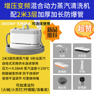 Tinssisy originated from germany high temperature and high pressure steam cleaner portable sterilization kitchen range hood air conditioner multi-function cleaning machine small household all-in-one machine multi-function cleaning artifact worry-free set-imported high-pressure retort pump-acid and alkali resistance to heat-ten years warranty
