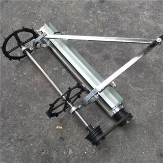 Agricultural multi-functional hand-push vegetable seeder, adjustable cabbage and heart equal density rapeseed seeder, small 5mm18 row vegetable seeder