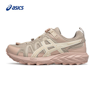 Asics women's wear-resistant and breathable running shoes gel-sonoma fe gray/pink 39