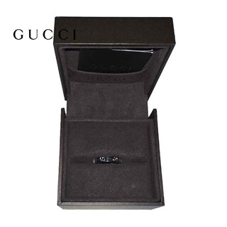 Gucci (gucci) new season light luxury women's ring black one size