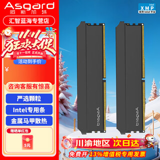 Asgard tuf joint/fubuki/valkyrie 16g (8gx2) 32gb (16gx2) set of strips 3200/3600 desktop ddr4 memory strip thickened vest strip rgb light strip frey black 8g*2 3200 intel only