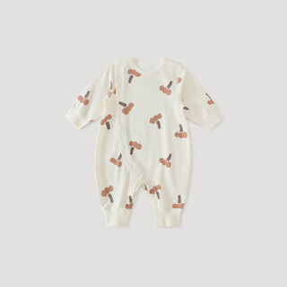 Bali piglet baby clothes spring and autumn 2025 new newborn harness newborn autumn jumpsuit baby climbing clothes autumn pumpkin pie 66cm