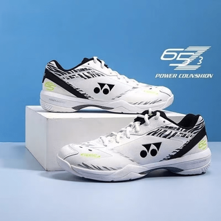 Yy new badminton shoes 65z3 same style competition series men's and women's breathable wear-resistant shock-absorbing anti-slip sports shoes 65z3 white tiger pattern 42