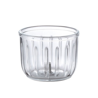 Ostmars complementary food machine meat grinder seasoning machine head stainless steel knife glass bowl anti-slip mat original complementary food machine accessories special high borosilicate glass bowl