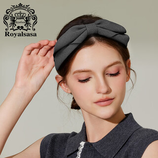 Royal sasa royal salsa bow headband casual style hairpin face small headband half-tied hair going out washing hair accessories