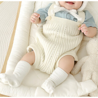 Sailotou children's photography clothing props bear documentary style theme baby's 100-day photo one-year-old photo clothing layout lkz01 inner wear + overalls + socks 66 size