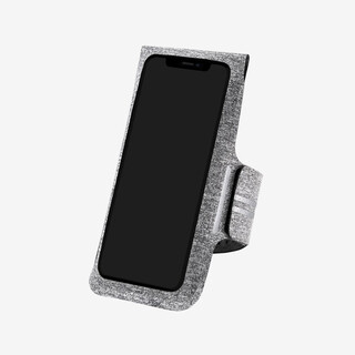 Keep egokeep arm bag running special mobile phone bag women's sports strap wrist bag outdoor mountaineering light and thin men's arm bag floral gray new version full screen