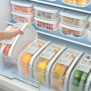 Good helper nicholas tse recommends antibacterial crisper refrigerator storage box meat, fruit and vegetable food grade freezer box 1l