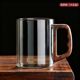 Niye water cup glass cup mug tea cup personal high-end home office drinking cup lead-free glass cup