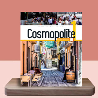 现货 Cosmopolite A1/A2/B1/B2/C1-C2 成人法语教材 法语纸质书 A1 课本 Cosmopolite 成人法语