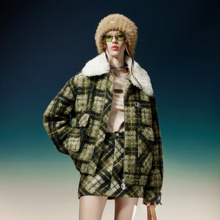 Phorm2025 winter fashion suit h01932456 avocado green xs