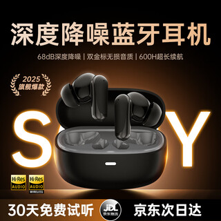 Vk 2025 latest model丨high-end noise reduction, suitable for sony noise-cancelling bluetooth headsets, in-ear deep active noise reduction headphones, bluetooth state-subsidized wireless ultra-long battery life -68db deep active noise reduction, double gold standard sound quality丨new bluetooth 6.0 dual-core