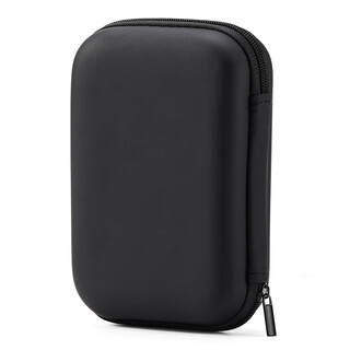 Pinyi 2.5-inch hard drive bag eva headphone bag data cable charger storage bag mobile power supply box black
