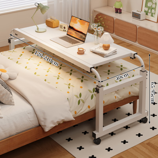 Editor-in-chief xiang cross-bed table movable lifting telescopic bed laptop table bedroom lazy bed table bedside table 100b