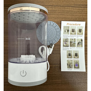 Xiaomi buyi makeup brush cleaner lazy electric cleaning brush automatic washing artifact quick-drying new beauty tool transparent color plug-in model