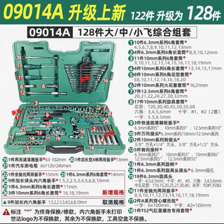 Shida 121 pieces 128 pieces 129 pieces car repair socket wrench set shida 09014g 09014a 09510 09014a 128 pieces set