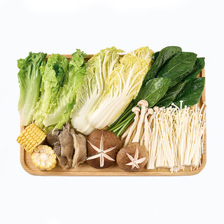 Hot pot dishes four seasons versatile mushroom and vegetable platter 800g