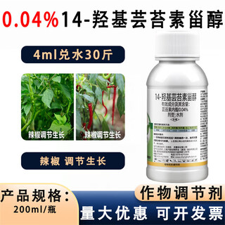 0.04% 14-hydroxybrassinosteroid aqueous pepper growth regulator plant regulator 200ml*1 bottle