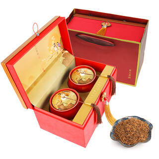 Tang pu black tea jinjunmei premium xishangmeibiao 250g new tea gift box wuyishan spring tea high-end gift