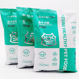 Lesni dog food freeze-dried chicken flavor probiotics care gastrointestinal care for all ages adult puppies and senior dogs dog food 500g 3jin jin equals 0.5kg freeze-dried chicken dog food (500g*3 packs) 500g_subject to specifications remarks