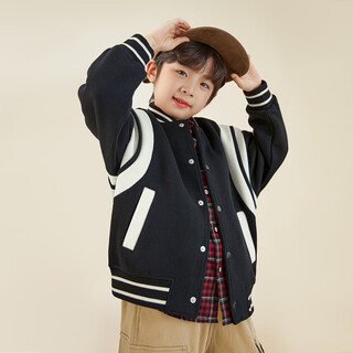 Duojia baseball jacket boys' fashion jacket 2025 spring and autumn style handsome casual children's loose stylish top