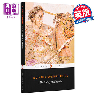 预售 英文原版 The History of Alexander亚历山大历史传记