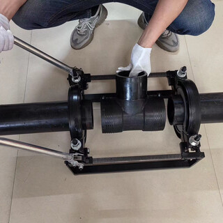 Ling yuxun's new pe electrofusion pipe fitting thruster sleeve auxiliary artifact time-saving and labor-saving clamp gas pipeline fixing clamp 6 3 -1 6 0 model