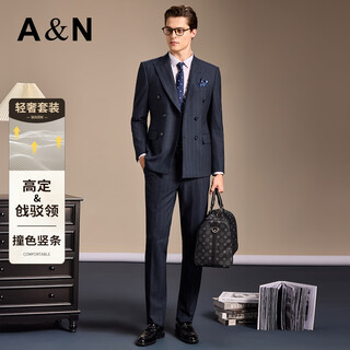 Antonio wedding season & two-piece suit men's suit with center back slit formal suit wedding groom's dress business suit