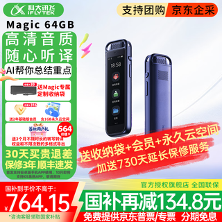 Iflytek recorder magic ai smart text translation device portable small mini portable ultra-long battery life recording machine meeting minutes artifact ai recorder magic 64gb