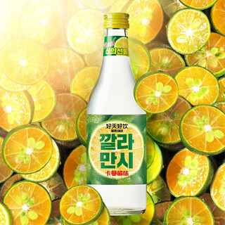 Goodday soju 360ml 12.5% kaman orange imported from south korea