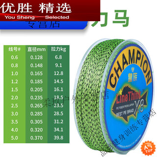 Mppmck spotted horse fish line main line 50 meters 100 meters 300 meters 500 meters pe lure line 8 braided horse 300 meters four braided spotted horse line strong pull no. 0.4