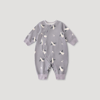 Bali piggy baby jumpsuit autumn and winter warm and heating jumpsuit thickened baby climbing clothes newborn autumn newborn clothes penguin travel 73cm