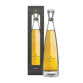 Cincoro original bottle imported mexican tequila tequila wine cincoro aged tequila 750ml