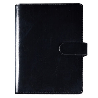 Jihang loose-leaf notebook, stationery, business notepad, 6-hole clip, leather-bound diary, thickened notebook, 2 pack