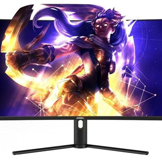 Second-hand 90% new computer monitor/hp/dell/lenovo 19-inch 20-inch 22-inch 24-inch 27-inch 32-inch second-hand monitor gamer 32-inch 2k curved screen 144hz e-sports special price