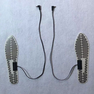 雪中行滑雪鞋电热鞋垫电热片鞋垫加热片暖脚宝暖脚宝电热保暖 小码3337码