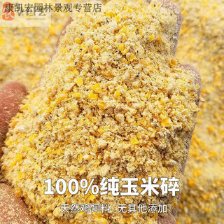 Multigrain grains for chickens, chicken feed, corn crushing, corn stubble, corn slurry, feeding chickens, chicken fishing, nesting, ducks and geese, chicken feed, corn crushing 100jin jin is equal to 0.5 kilograms