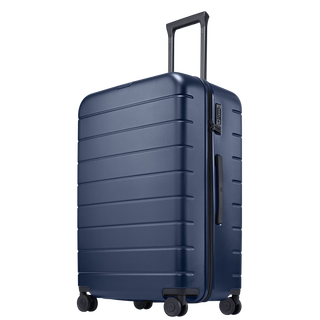 95% new mijia xiaomi suitcase 28-inch trolley case large capacity suitcase pc checked password box men's and women's leather suitcase blue