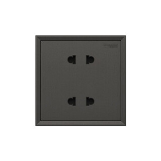 Schneider hao lang series space gray four-hole socket c2e426u2_bg_c1 four-hole socket hao lang space gray