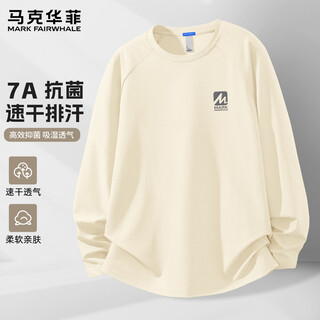 Mark huafei men's long-sleeved t-shirt autumn quick-drying cycling sports t-shirt men's outdoor loose 7a antibacterial casual top men's style