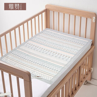 Yazan crib pure cotton gauze soft mat sheets maternal and infant category a baby nap sheets squirrel nuts 90*70cm