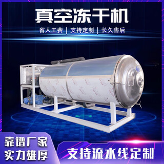 He jiangong large vacuum freeze dryer fruit and vegetable crisp durian strawberry freeze dryer equipment vegetable vacuum freeze dryer equipment freeze dryer (reference price contact customer service)