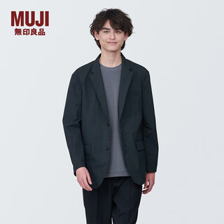 Muji men's portable jacket men's jacket spring men's suit small suit ad0vaa4s black xl (180/104a)