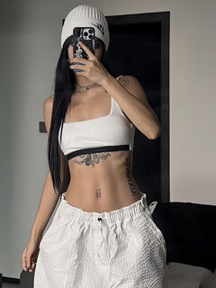 Blinggirls hot girl sports jazz fitness inner wear spliced short vest underwear suspenders white m