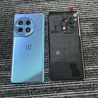 Suitable for oneplus ace3 original glass back cover 1+ace3 original glass battery cover back shell original oneplus ace3 original back cover black single piece