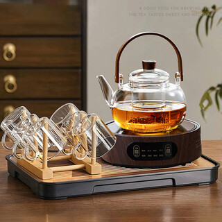 Yipot teapot glass teapot electric ceramic stove water boiler all-in-one machine high-end office home gift tea set